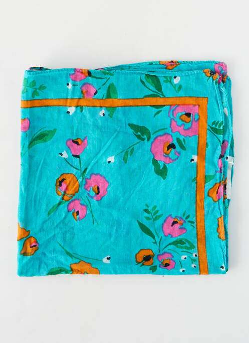 Foulard bleu ONLY femme