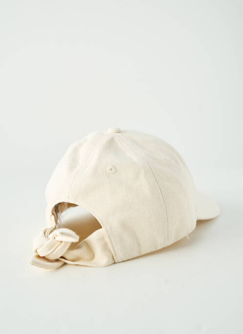 Casquette beige PIECES femme