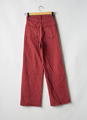 Pantalon droit rouge ONLY femme