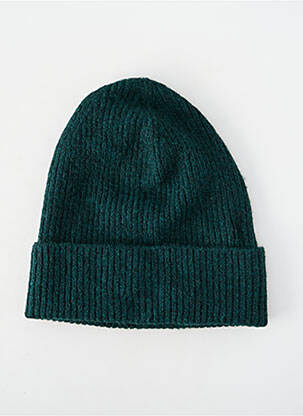 Bonnet vert PIECES femme