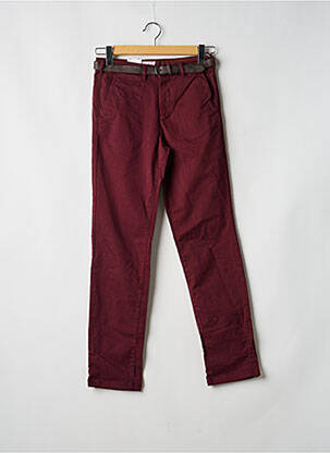 Pantalon chino rouge JACK & JONES homme