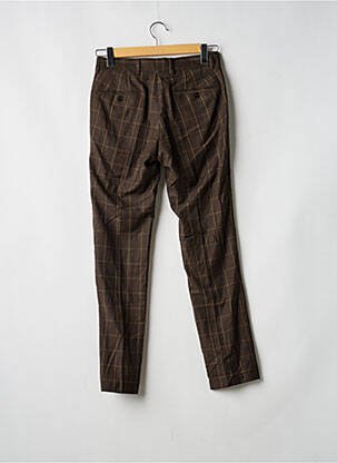Pantalon droit marron LE FABULEUX MARCEL DE BRUXELLES homme