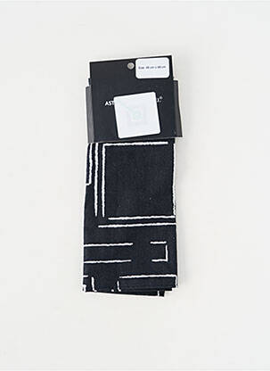 Foulard noir ASTRID BLACK LABEL femme