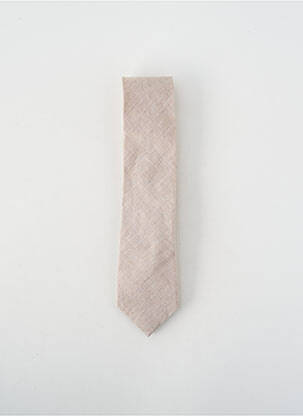 Cravate beige MANGO homme