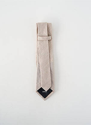 Cravate beige MANGO homme