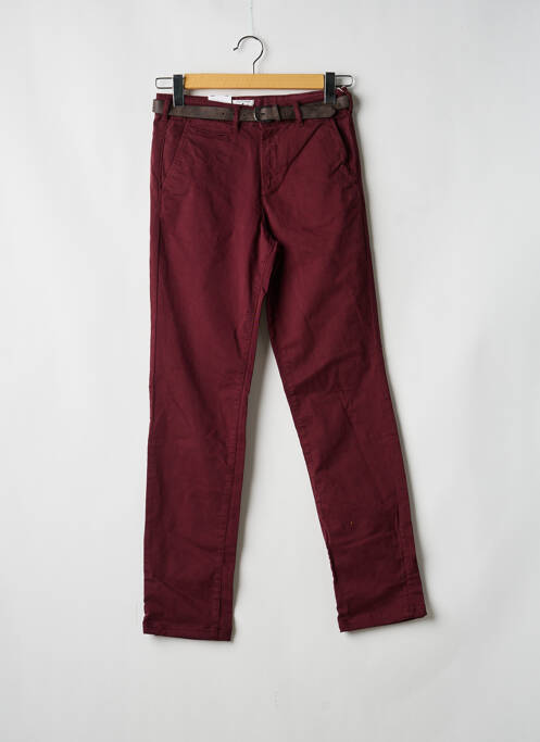 Pantalon chino rouge JACK & JONES homme