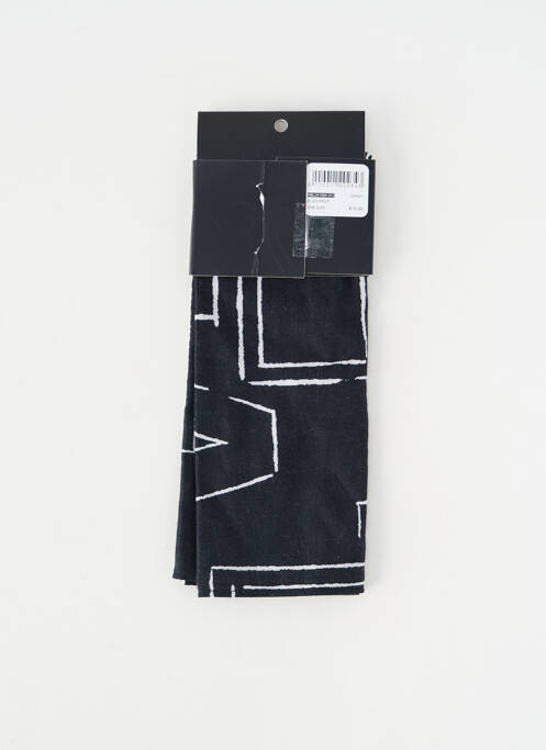 Foulard noir ASTRID BLACK LABEL femme