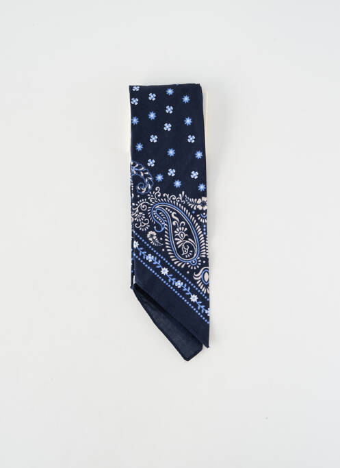 Foulard bleu MANGO femme