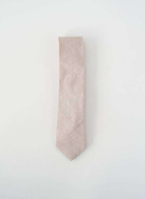 Cravate beige MANGO homme