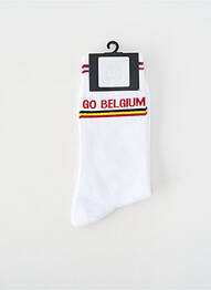 Chaussettes blanc ROARING SOCKS homme