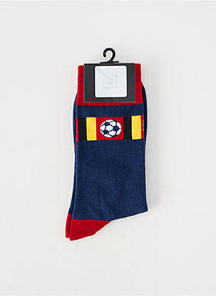 Chaussettes bleu ROARING SOCKS homme