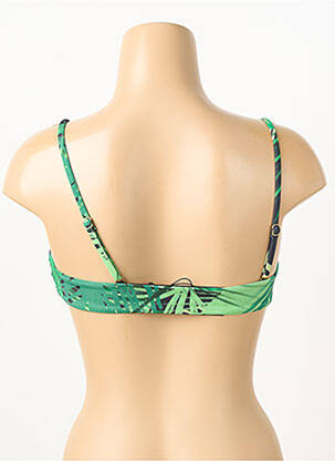 Haut de maillot de bain vert ASTRID BLACK LABEL femme