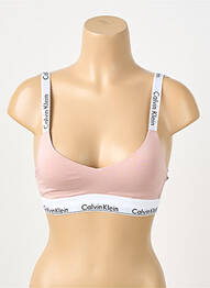 Soutien-gorge rose CALVIN KLEIN femme