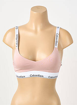 Soutien-gorge rose CALVIN KLEIN femme