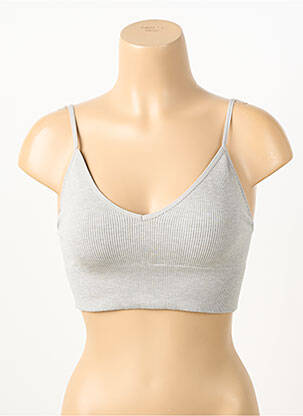 Soutien-gorge gris ONLY femme