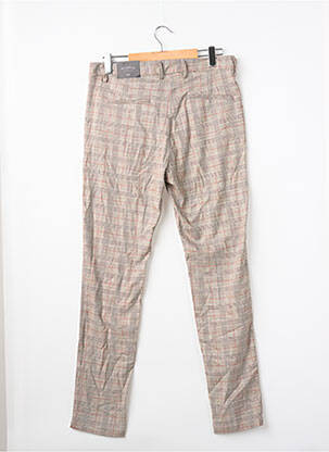 Pantalon droit beige BRUCE & BUTLER  homme