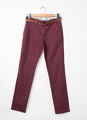 Pantalon chino rouge JACK & JONES homme