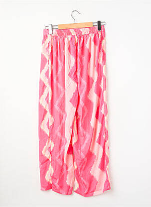 Pantalon large rose GOLD & SILVER femme