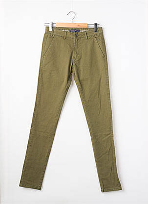 Pantalon chino vert BRUCE & BUTLER  homme