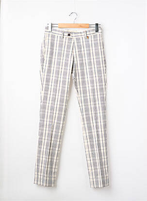 Pantalon droit blanc LE FABULEUX MARCEL DE BRUXELLES homme
