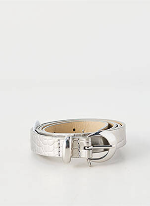 Ceinture argent PIECES femme