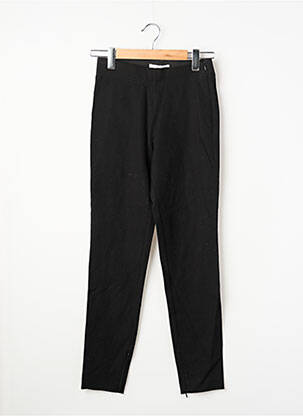 Pantalon slim noir MANGO femme