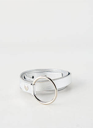 Ceinture argent ASTRID BLACK LABEL femme