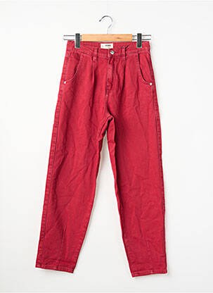 Pantalon droit rouge TALLY WEIJL femme