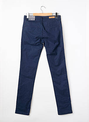 Pantalon droit bleu BRUCE & BUTLER  homme