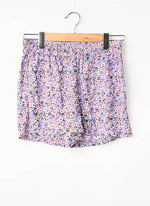 Short violet JACQUELINE DE YONG femme