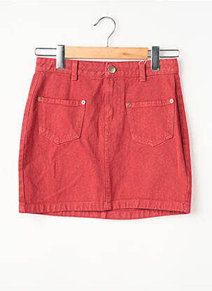 Jupe courte rouge ONLY femme