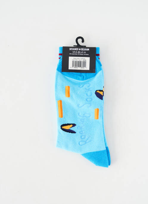 Chaussettes bleu ROARING SOCKS homme