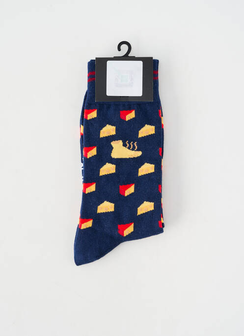 Chaussettes bleu ROARING SOCKS homme