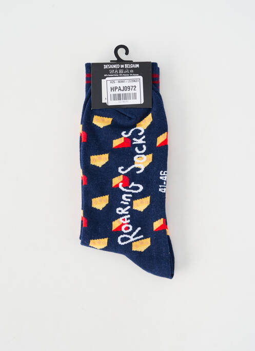 Chaussettes bleu ROARING SOCKS homme