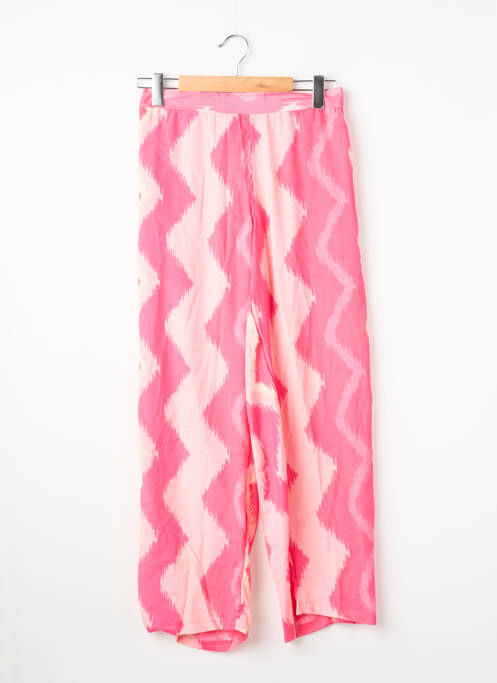 Pantalon large rose GOLD & SILVER femme