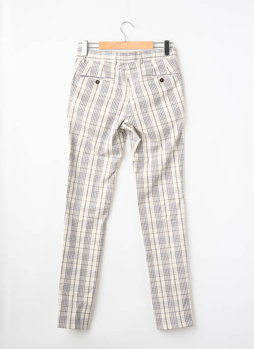 Pantalon droit blanc LE FABULEUX MARCEL DE BRUXELLES homme