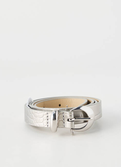 Ceinture argent PIECES femme