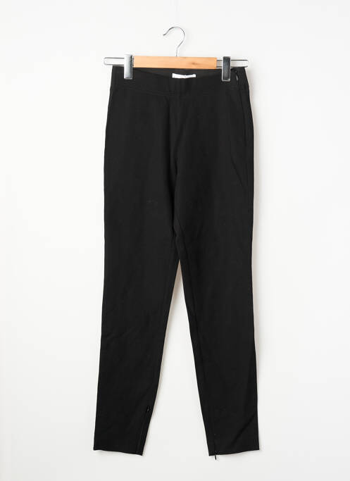 Pantalon slim noir MANGO femme