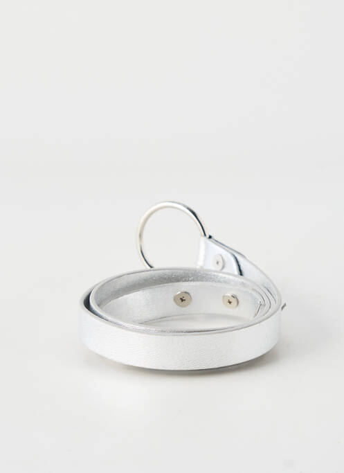 Ceinture argent ASTRID BLACK LABEL femme