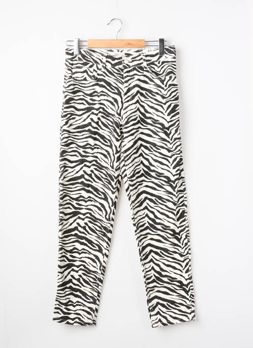 Pantalon droit blanc MANGO femme