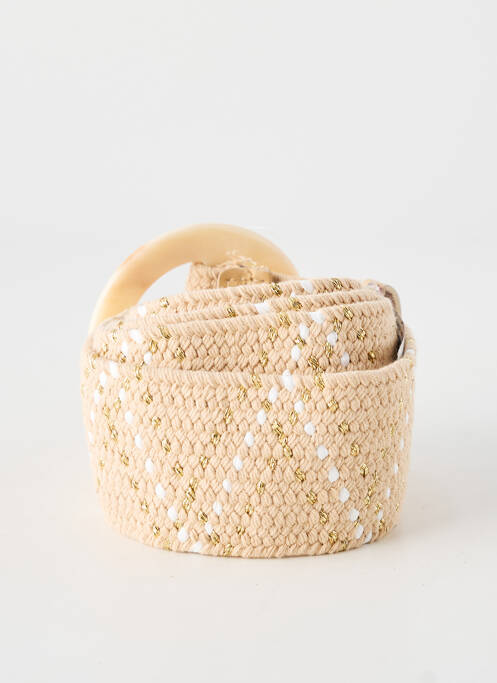 Ceinture beige ACCESS femme