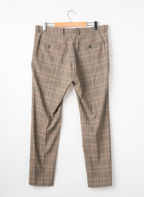 Pantalon droit beige SELECTED homme