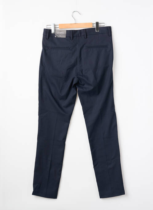 Pantalon droit bleu BRUCE & BUTLER  homme