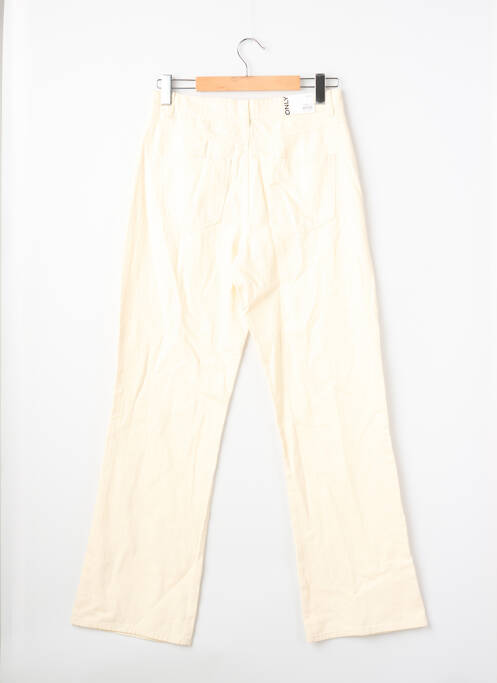 Pantalon droit blanc ONLY femme
