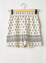 Short beige VILA femme