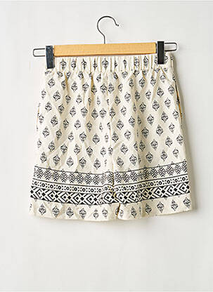 Short beige VILA femme