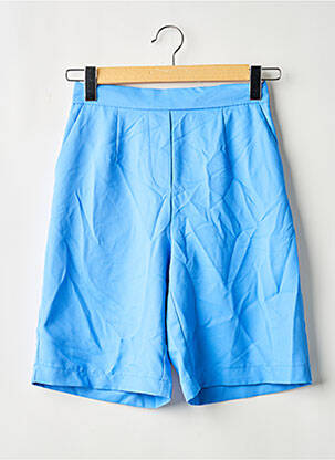 Short bleu PIECES femme