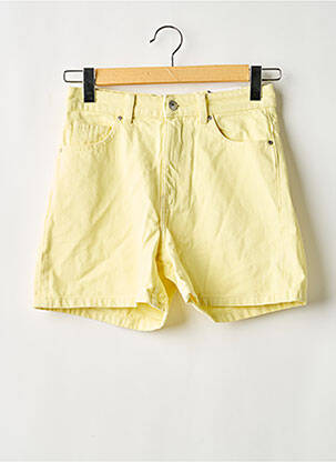 Short jaune ONLY femme