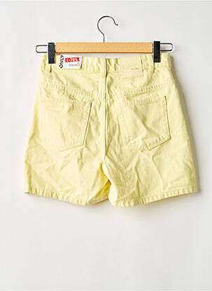 Short jaune ONLY femme