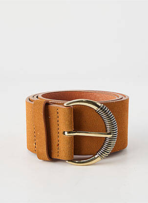 Ceinture marron PIECES femme